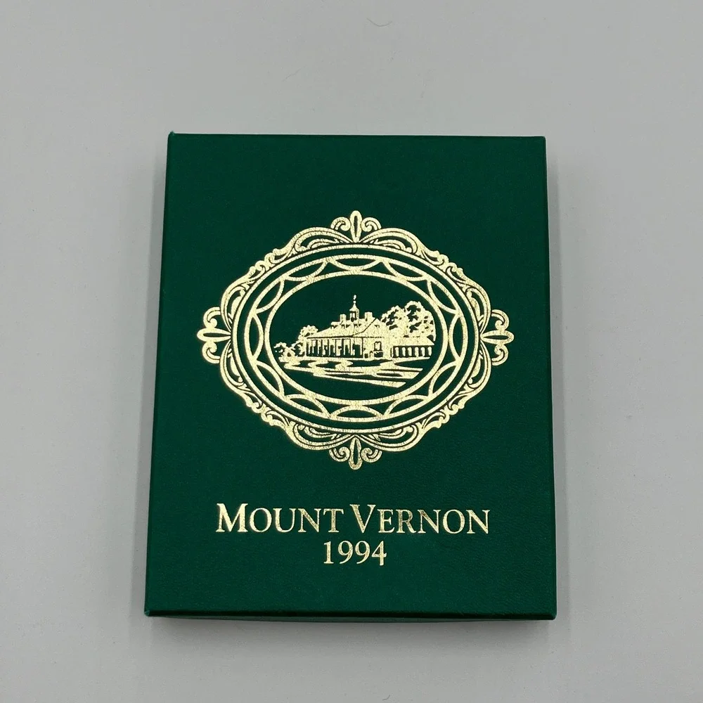 Mount Vernon‎ 1994 Christmas Ornament East Front Painting Circa 1792 with Box